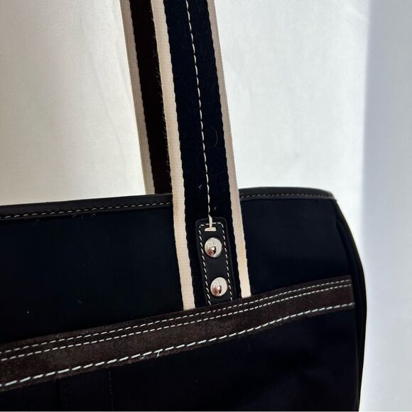 VTG COACH Hamptons satin TOTE BAG - Picture 8 of 8